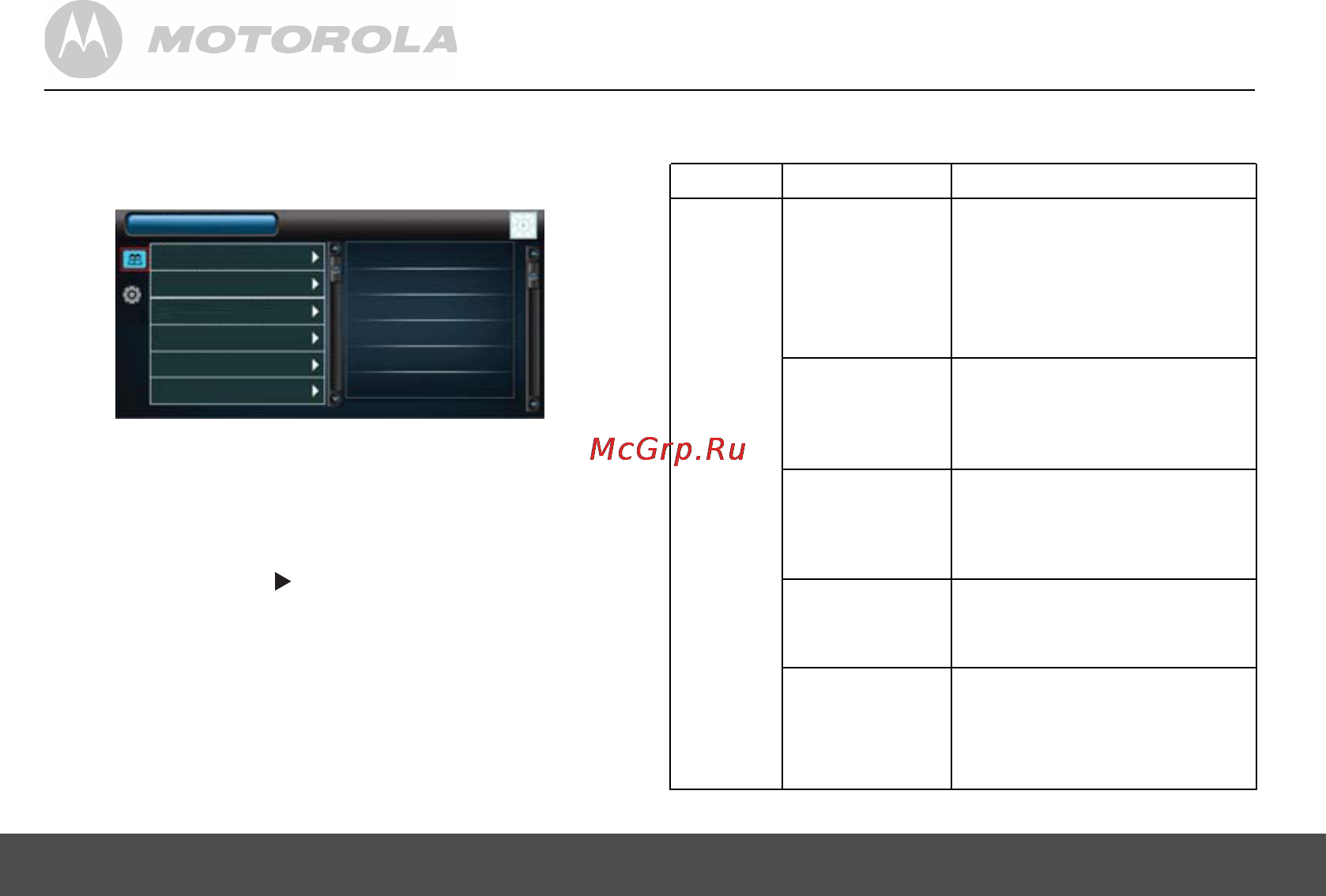 Motorola MF 700 [12/18] Изменение настроек фоторамки