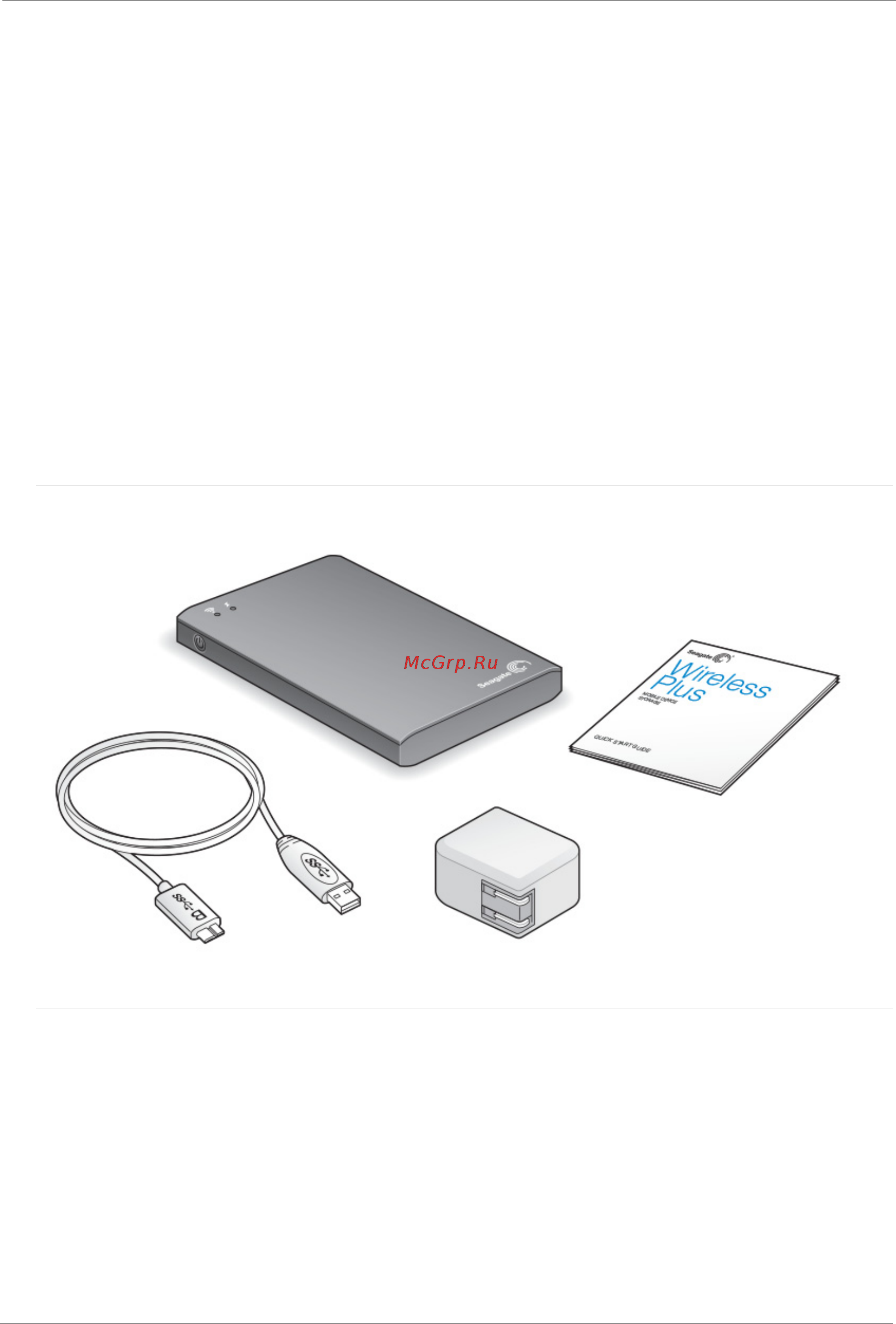 Seagate STCV500200 Wireless Plus 500 ГБ [8/20] Комплект поставки