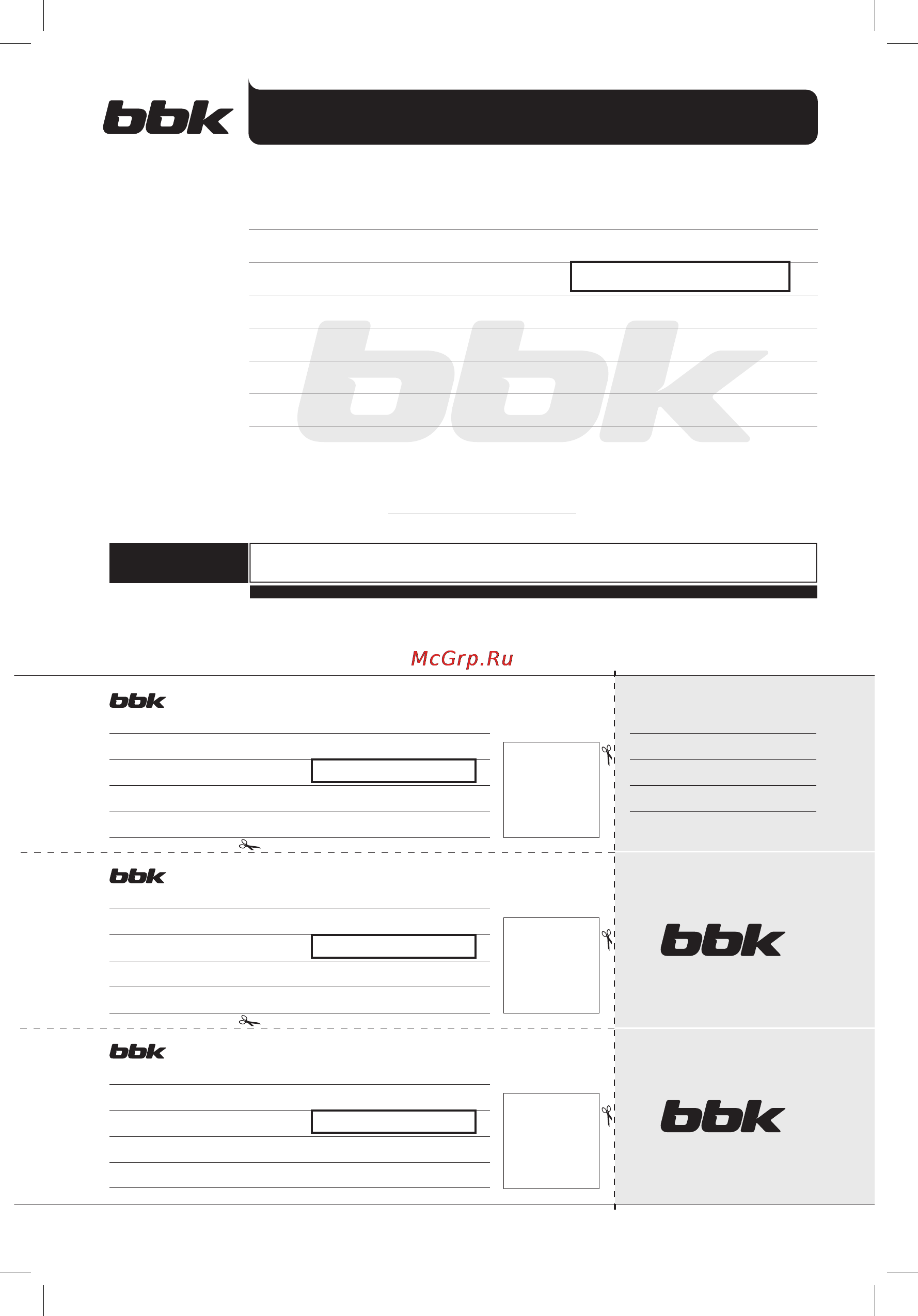 BBK LEM1984DT2 [22/24] Bbk electronics