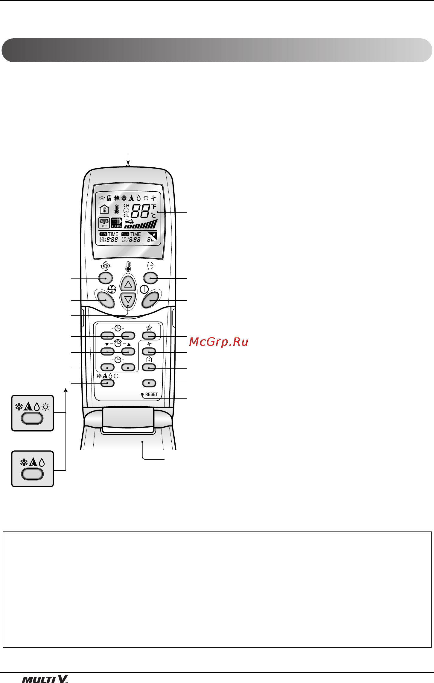 LG ARNU09GTEC1 [10/14] Wireless remote controller optional