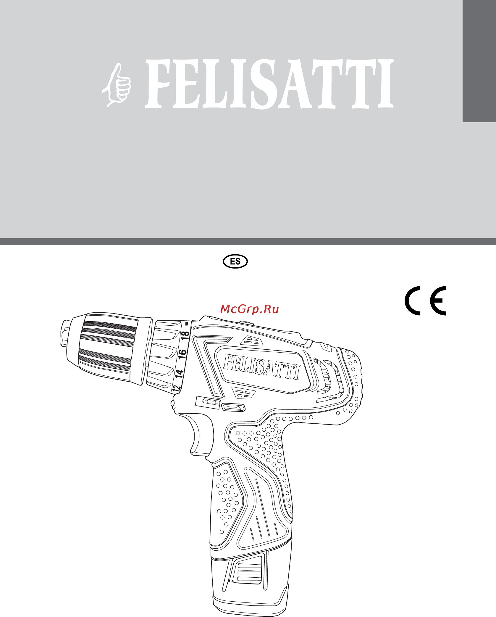 Felisatti DC10,8L2 [11/67] Taladro de bateria