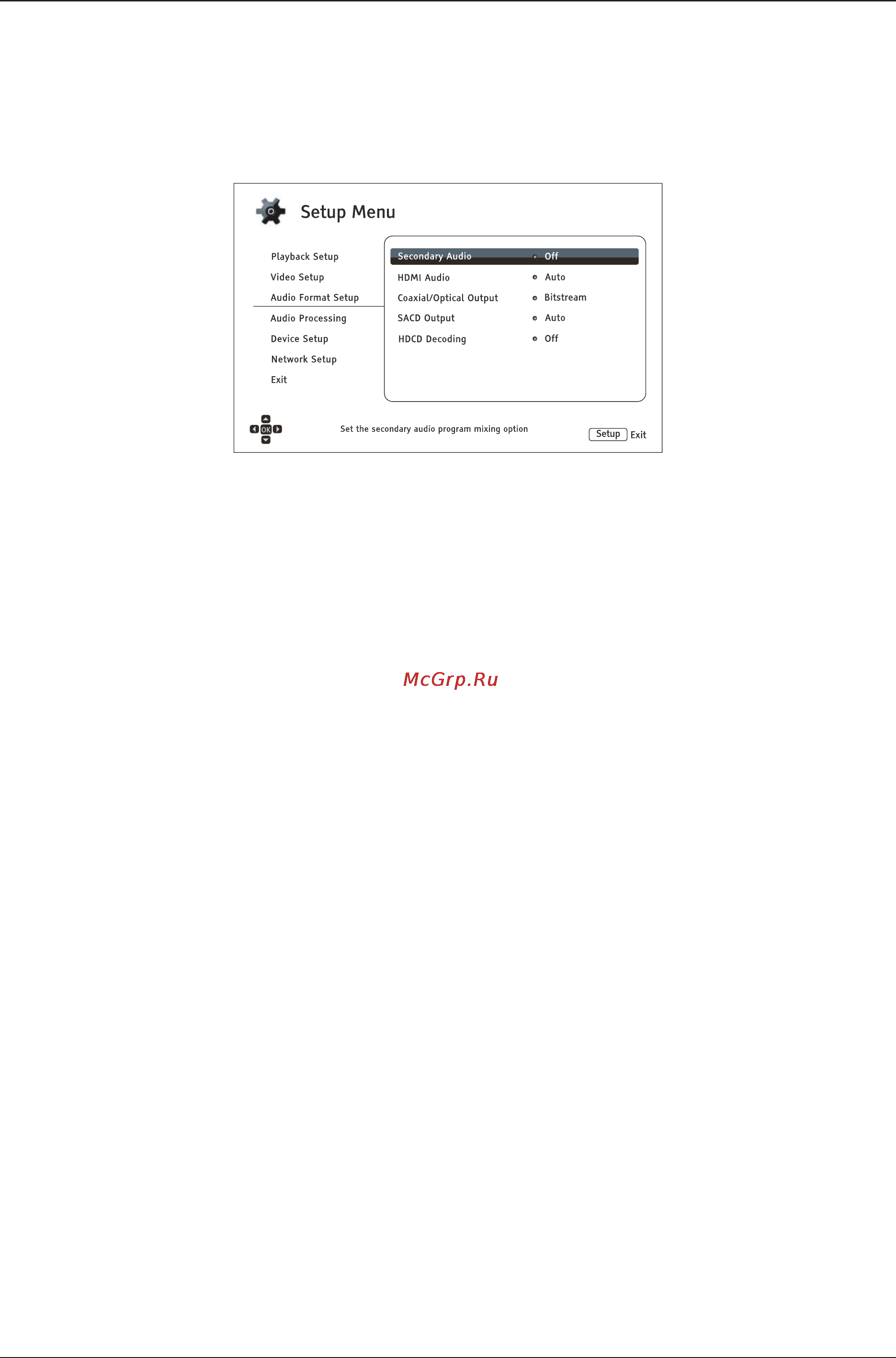 Oppo 4K BDP-103D [72/103] Настройка формата