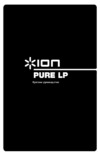 Ion Audio PURE LP black Инструкция по эксплуатации