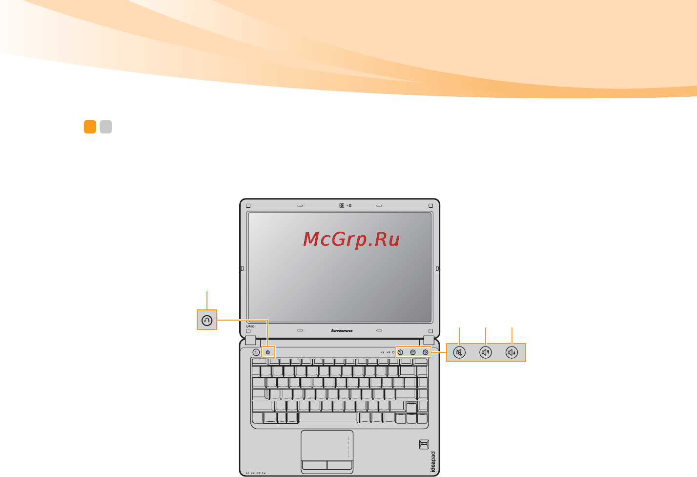 Lenovo IDEAPAD U450 [41/150] Специальные клавиши и кнопки