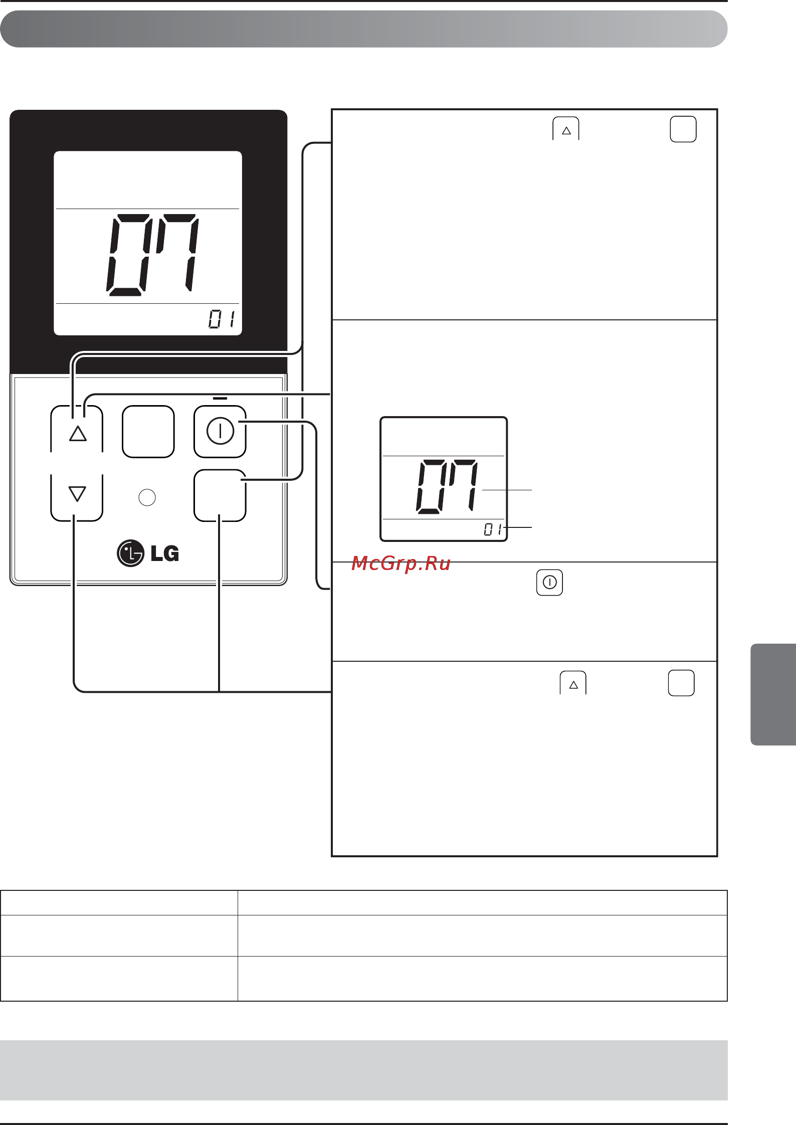 LG PQRCVCL0Q [15/29] Настройки при монтаже настройка ведущего ведомого пульта ду