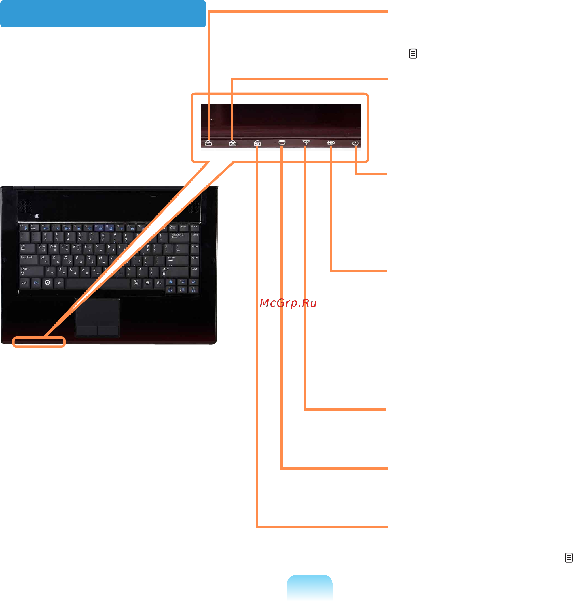 Samsung R560-ASS9RU [43/222] Индикаторы состояния