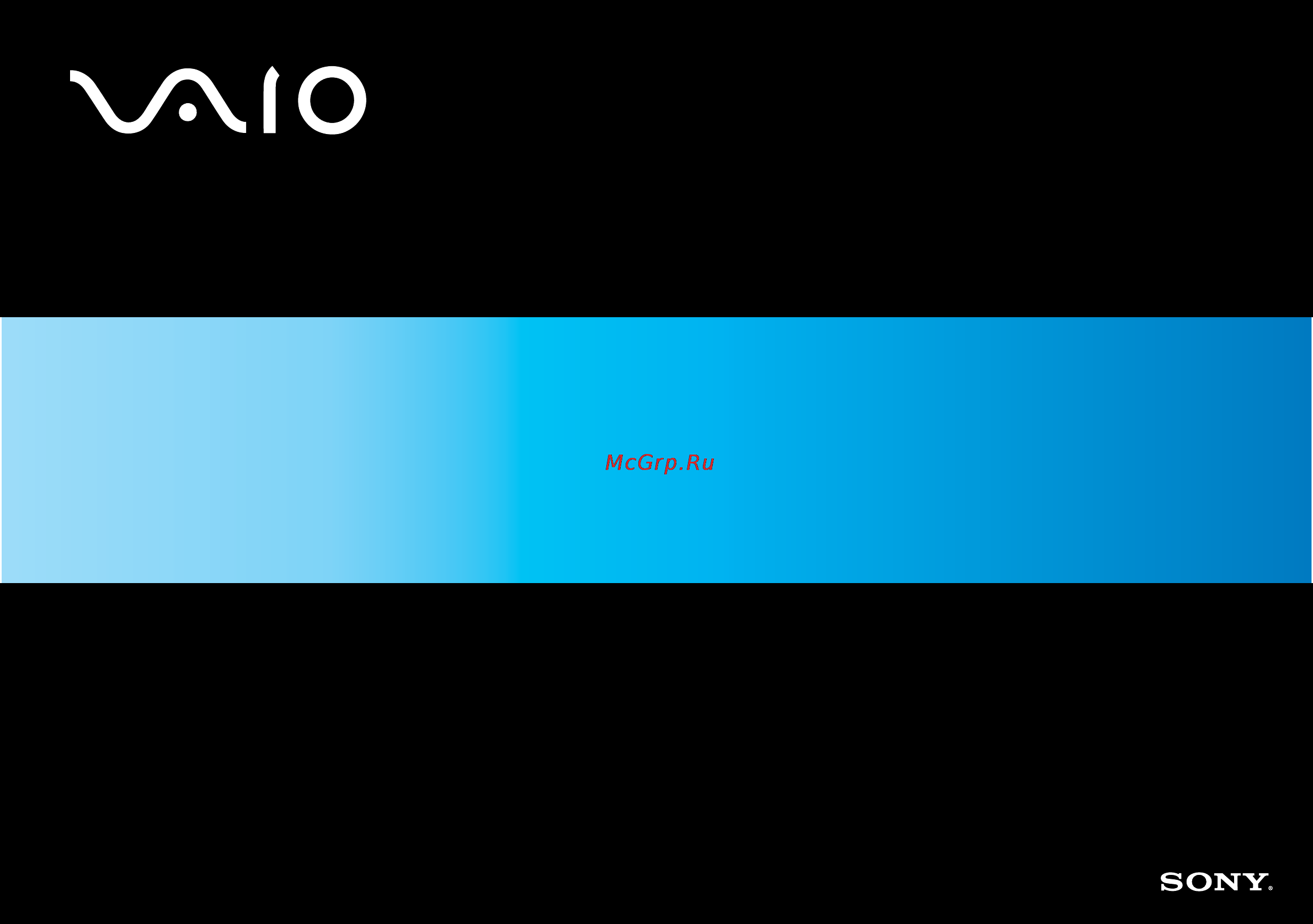 Sony VAIO VGN-BX294VP Инструкция по эксплуатации онлайн