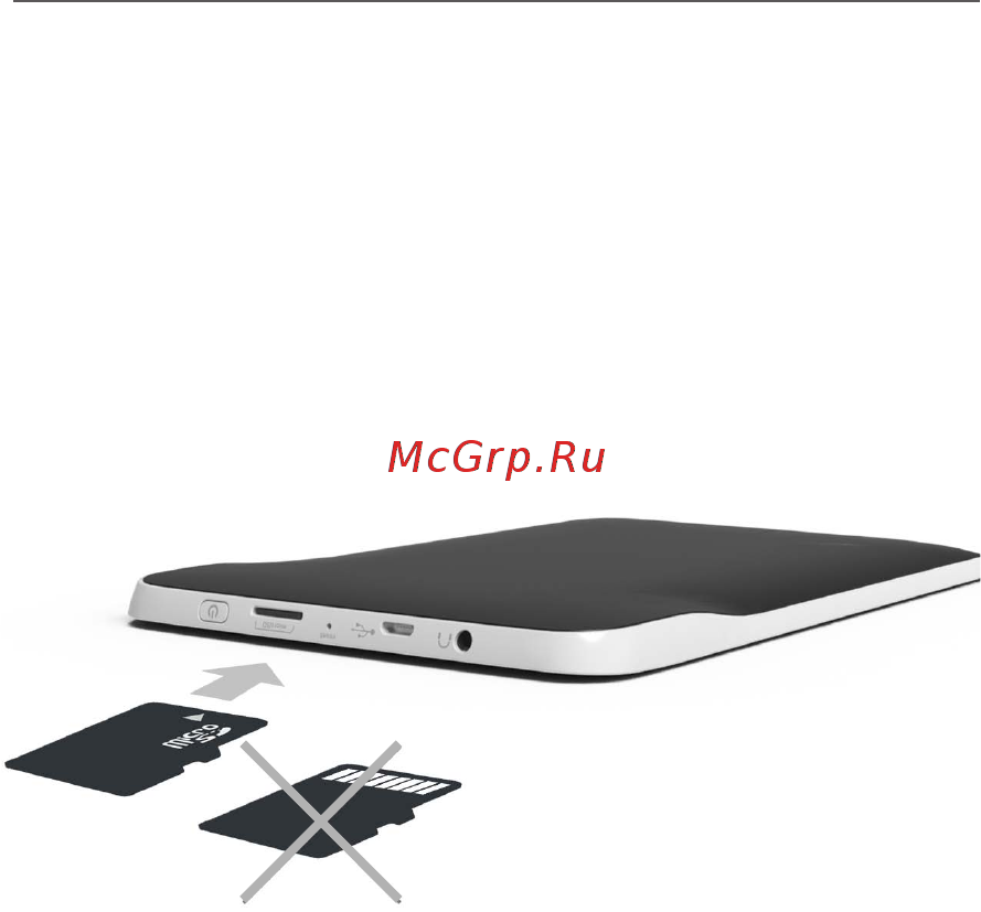 PocketBook 623 Touch 2 Silver [27/102] Установка microsd карты