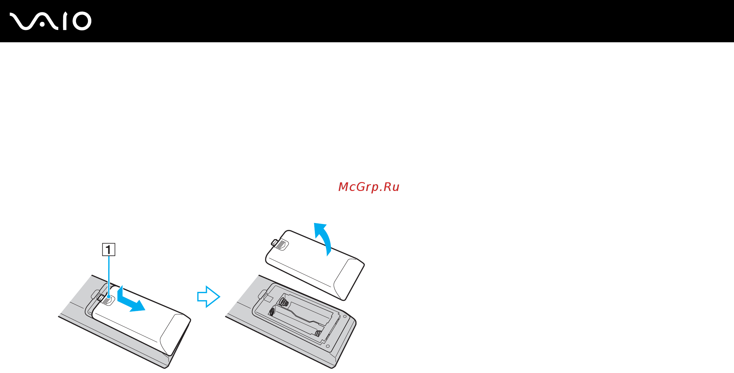 Sony VAIO VGN-AW11M [58/218] Подготовка пульта дистанционного управления к работе
