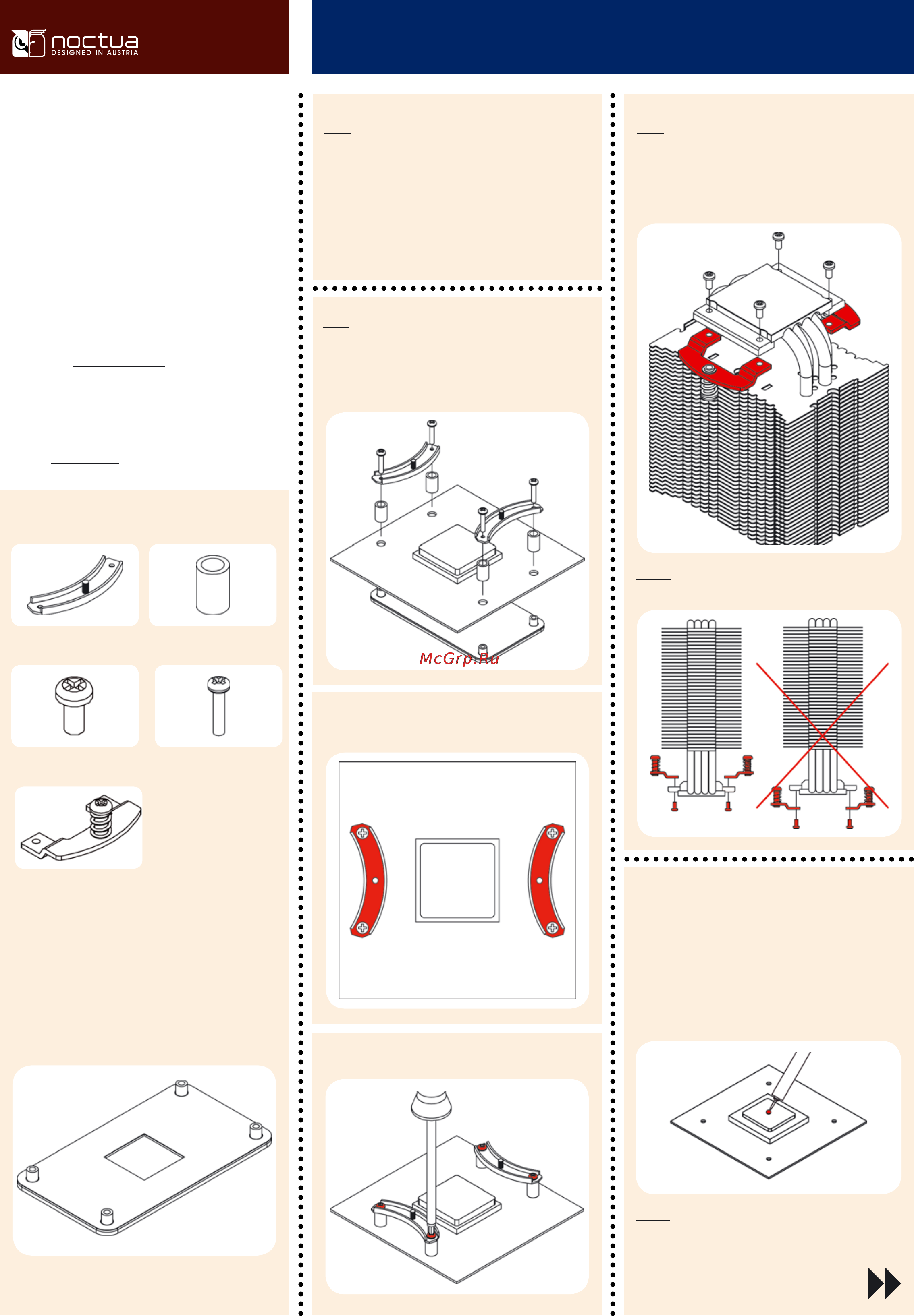 Noctua NH-U9B SE2 [3/4] Nh u9b se2 installation manual amd