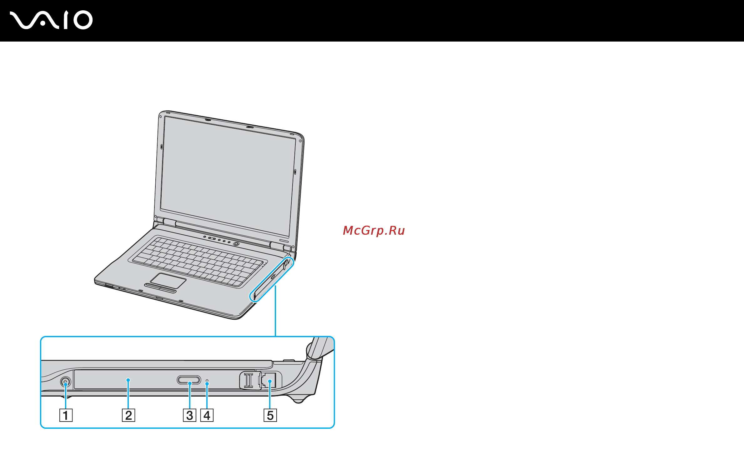 Sony VAIO VGN-A617M [18/199] Вид справа