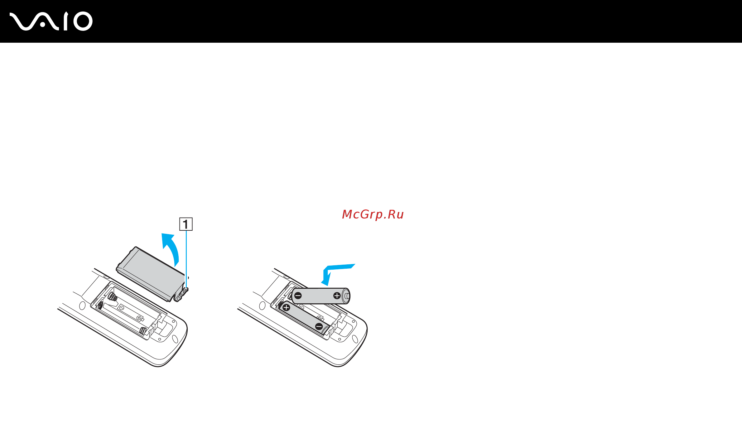 Sony VAIO VGN-AR21B [58/218] Подготовка пульта дистанционного управления к работе
