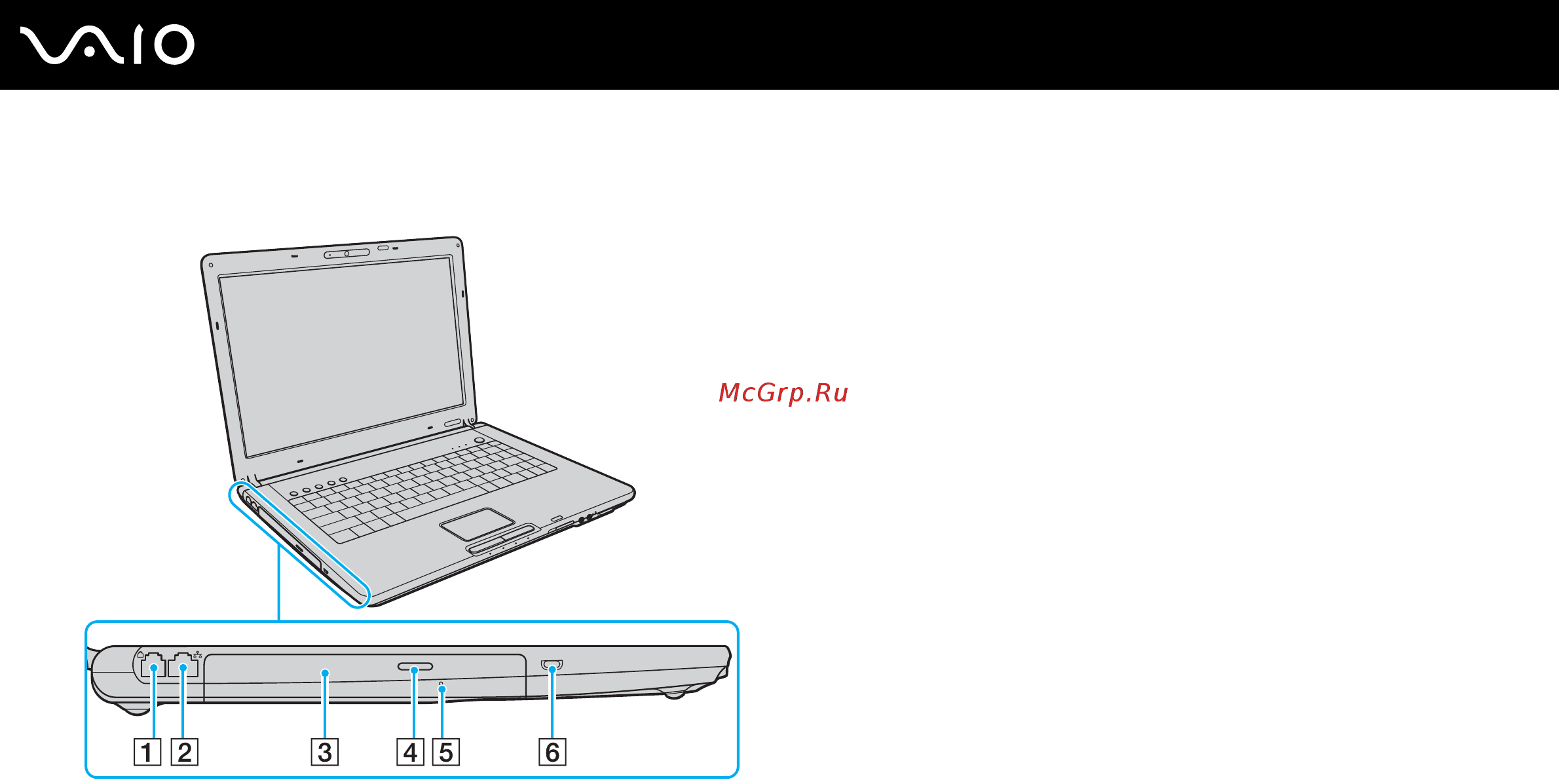 Sony VAIO VGN-AR31MR [20/219] Вид слева