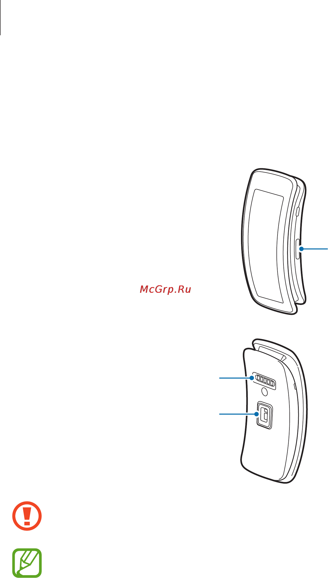 Samsung Gear Fit SM-R350 Black [7/52] Внешний вид устройства