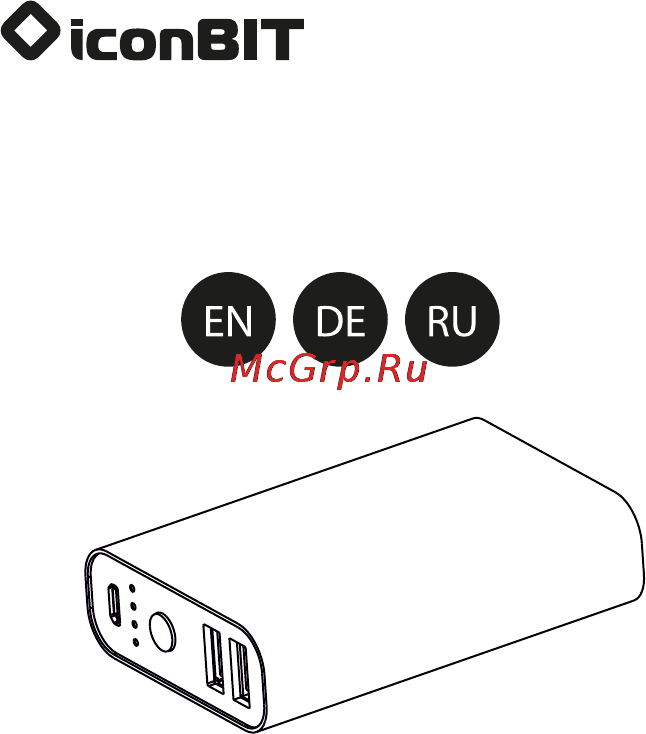 Iconbit FTB7800DX 7800 mAh Инструкция по эксплуатации онлайн