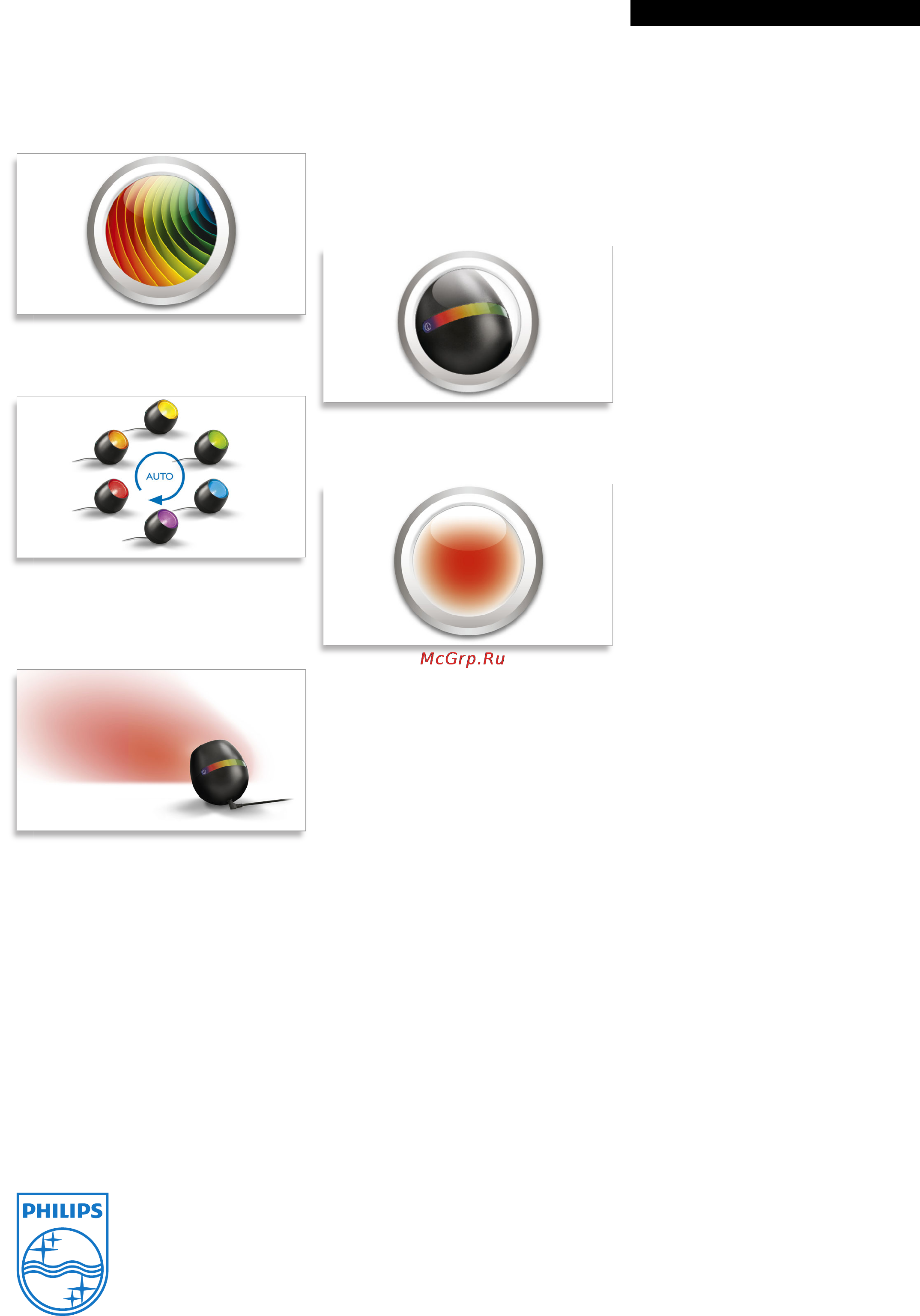 Philips Living Colours MICRO Black 70018/30/PH [2/2] Основные особенности
