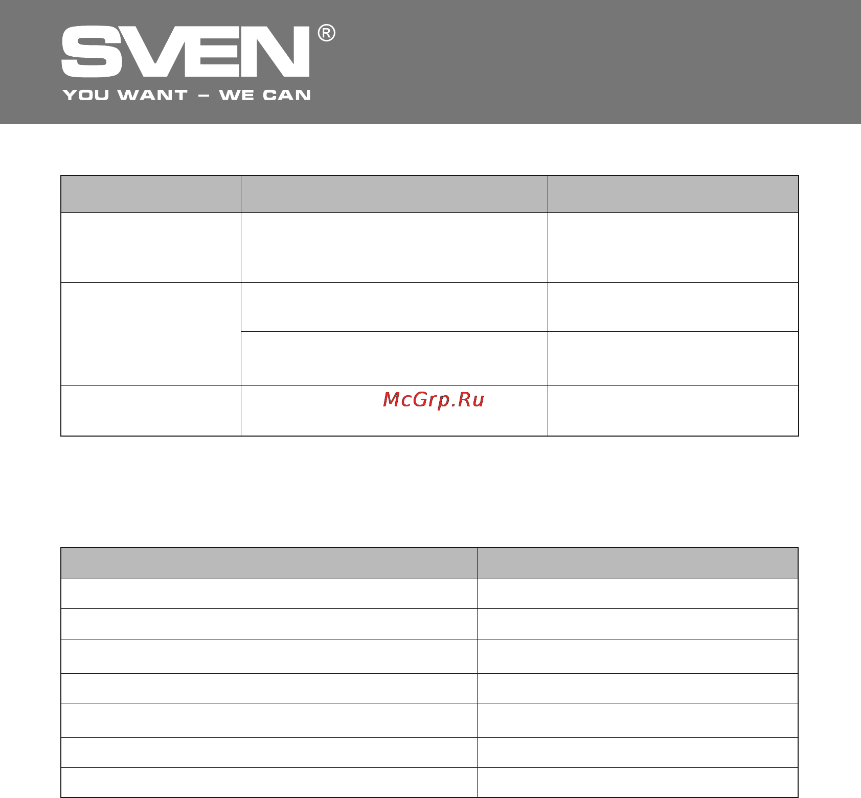 Sven PS-50 [21/22] Portable multimedia speaker system