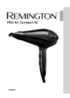 Remington PRO- Air AC Compact AC5911 Инструкция по эксплуатации