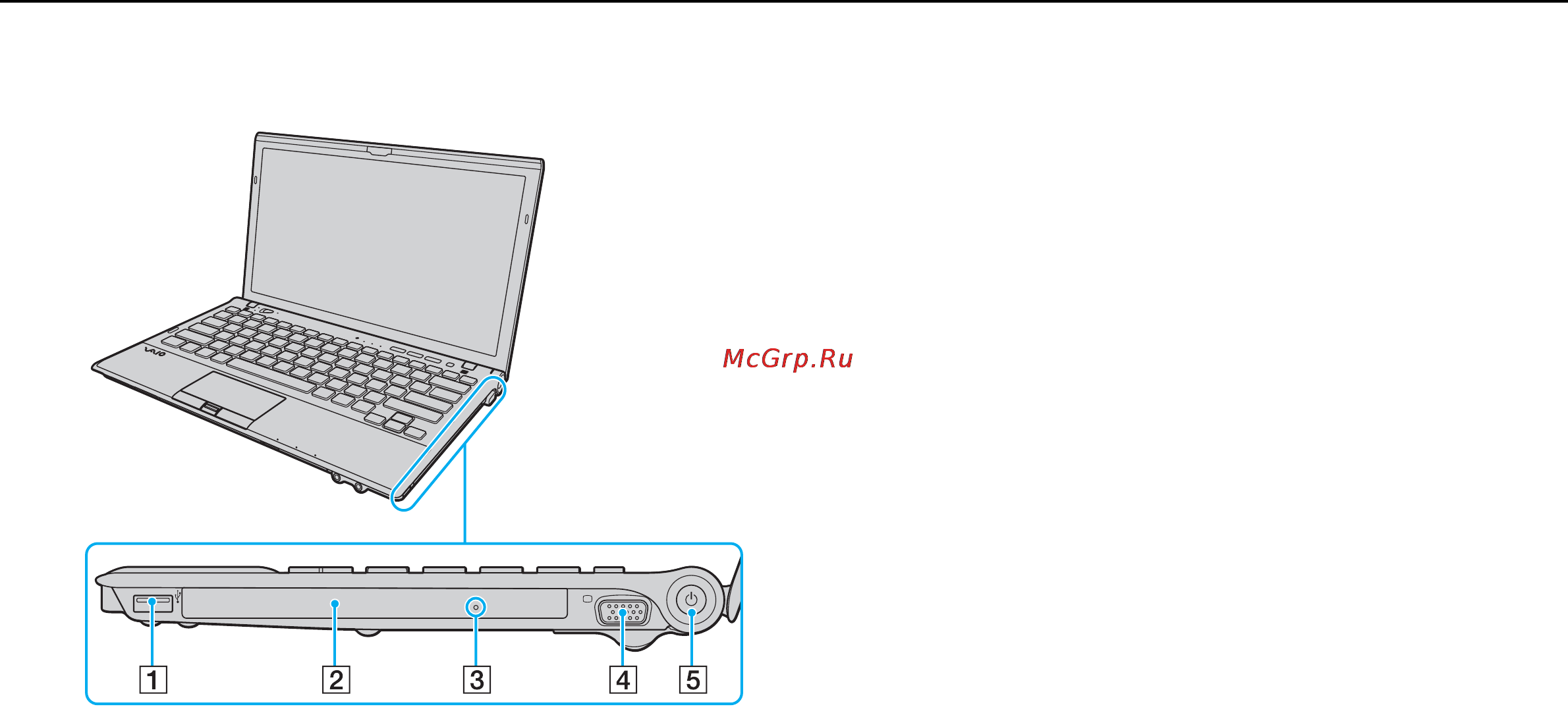 Sony VAIO VPCZ11Z9R [14/220] Вид справа