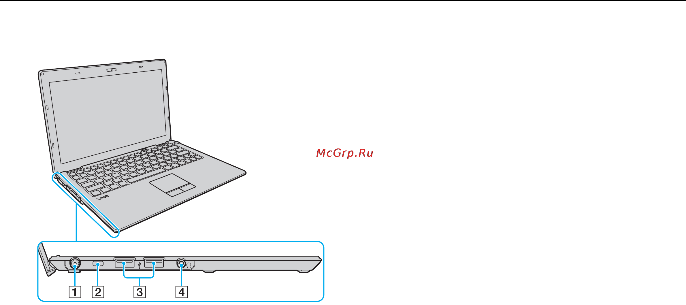 Sony VAIO VPCX11Z1R [14/141] Вид слева