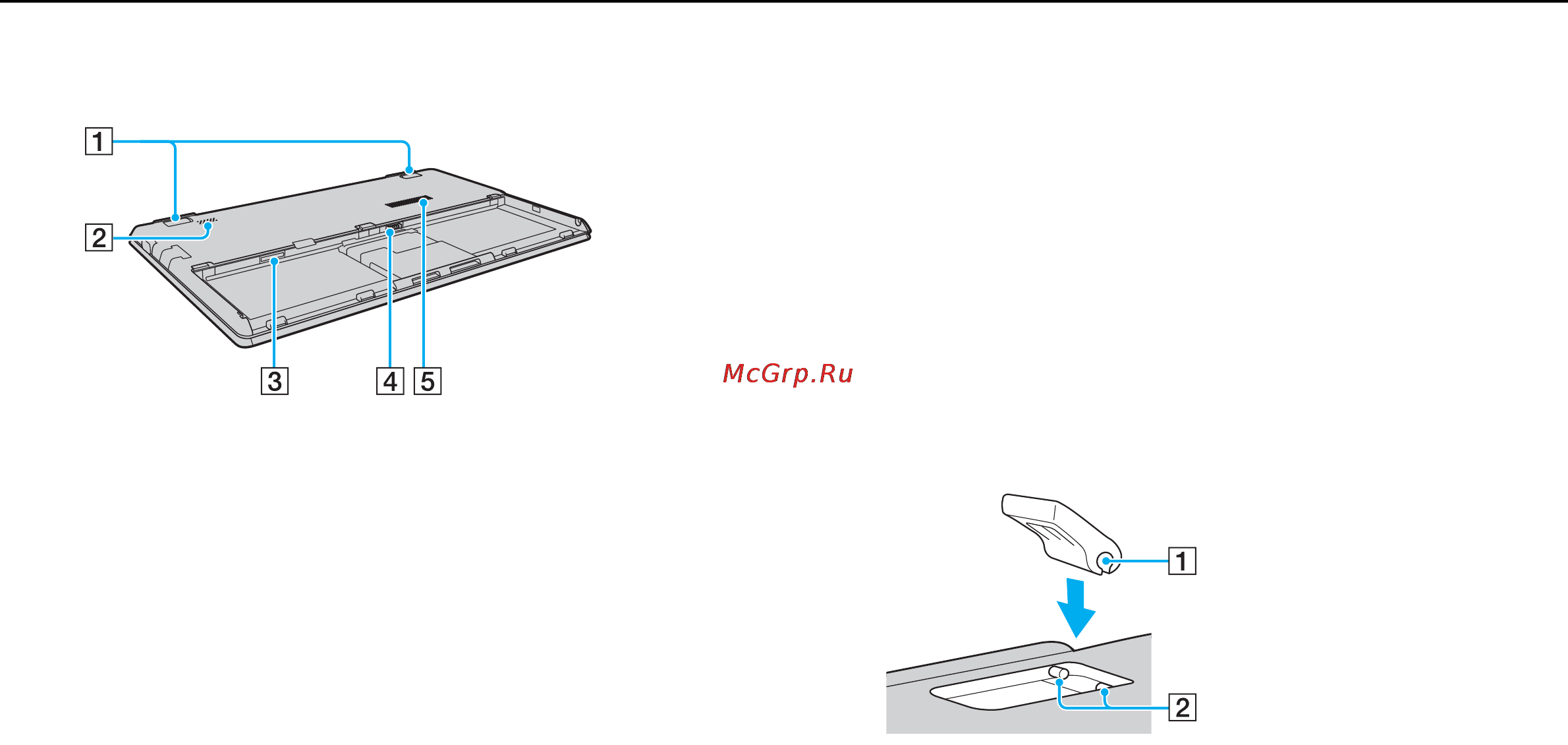 Sony VAIO VPCX11Z6R [15/141] Вид снизу
