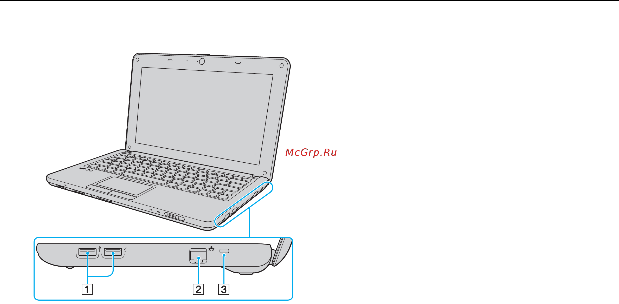 Sony VAIO VPCW21Z1R [13/143] Вид справа