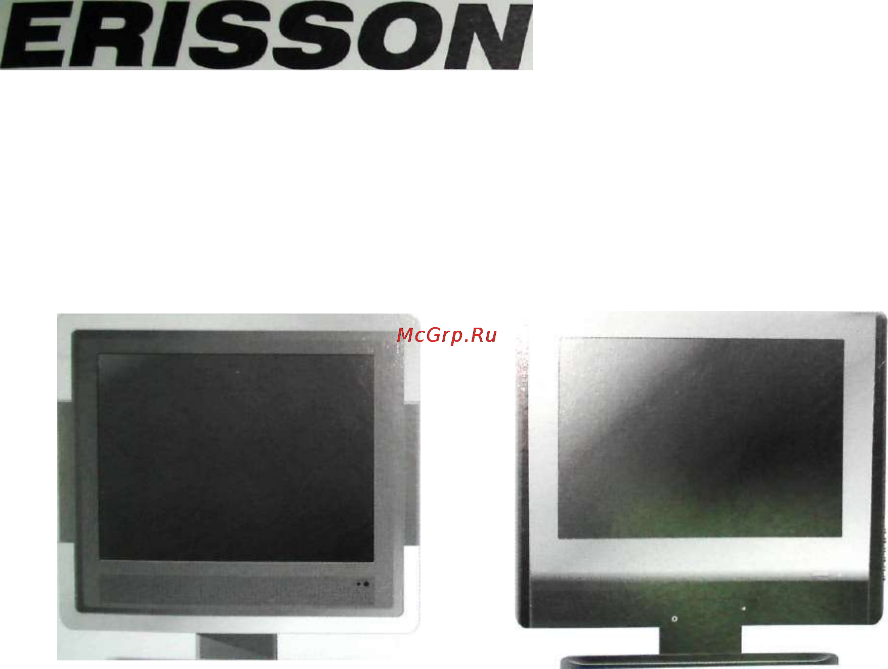 Erisson 15LM02 Инструкция по эксплуатации онлайн
