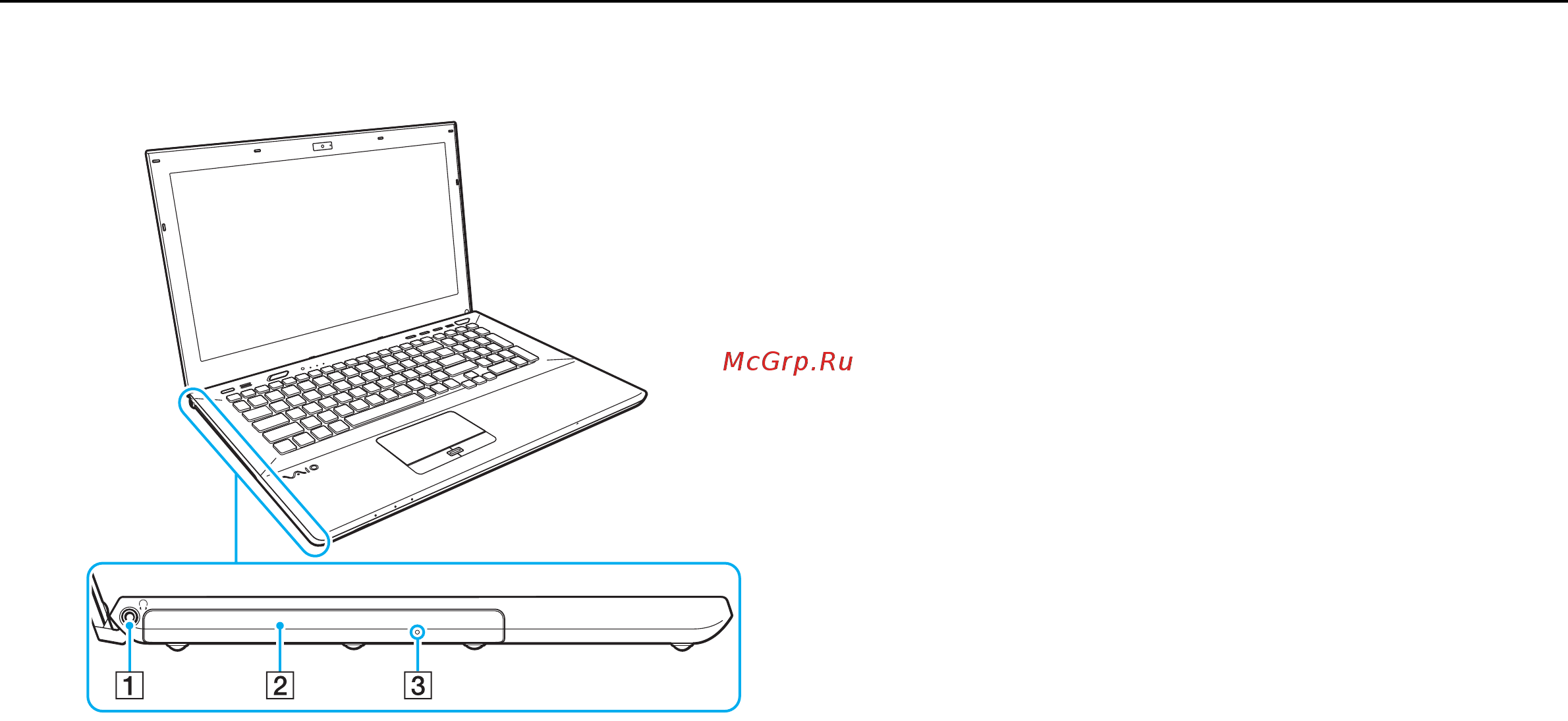 Sony VAIO VPCSB4N9E [15/208] Вид слева