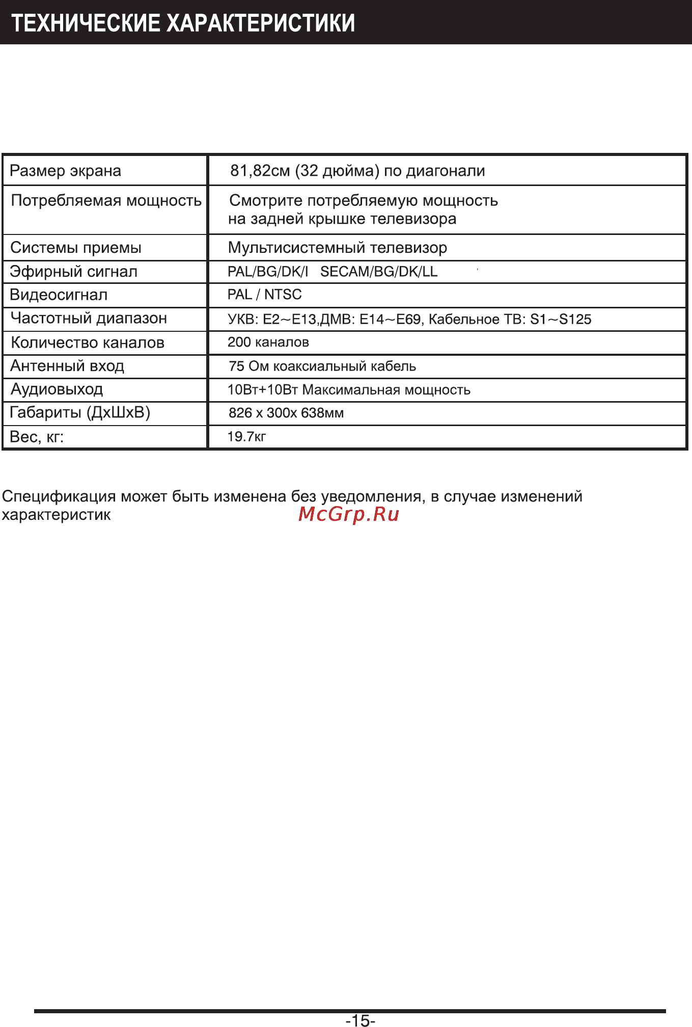Erisson 37LS16 [20/21] Каналов