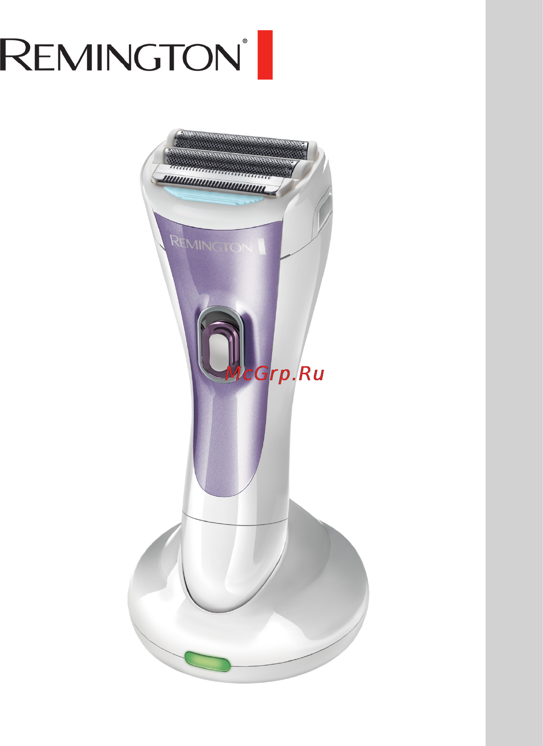 Remington Cordless Ladyshaver WDF4840 Инструкция по эксплуатации онлайн