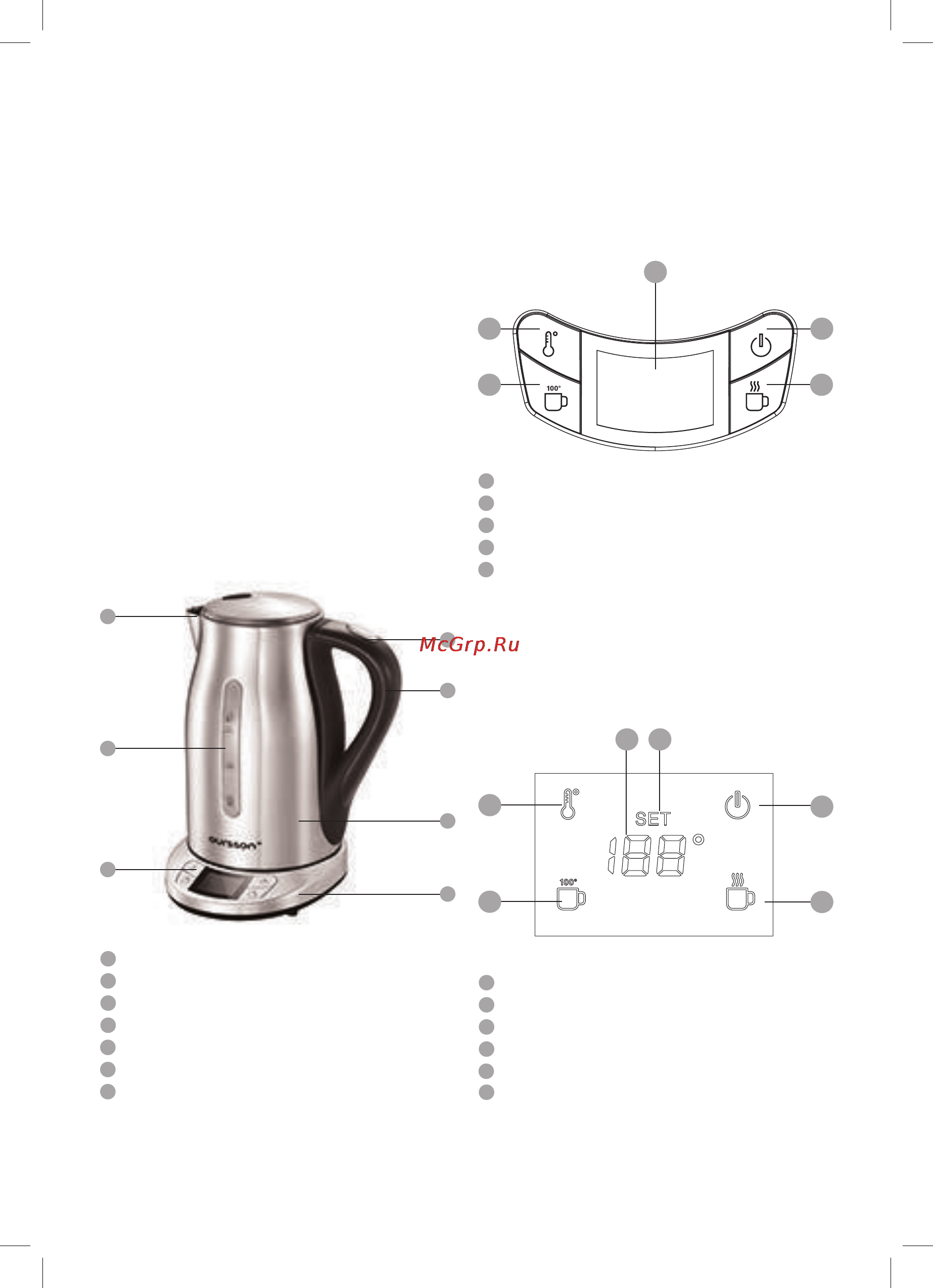 Oursson EK1775MD/OR [10/24] Эксплуатация