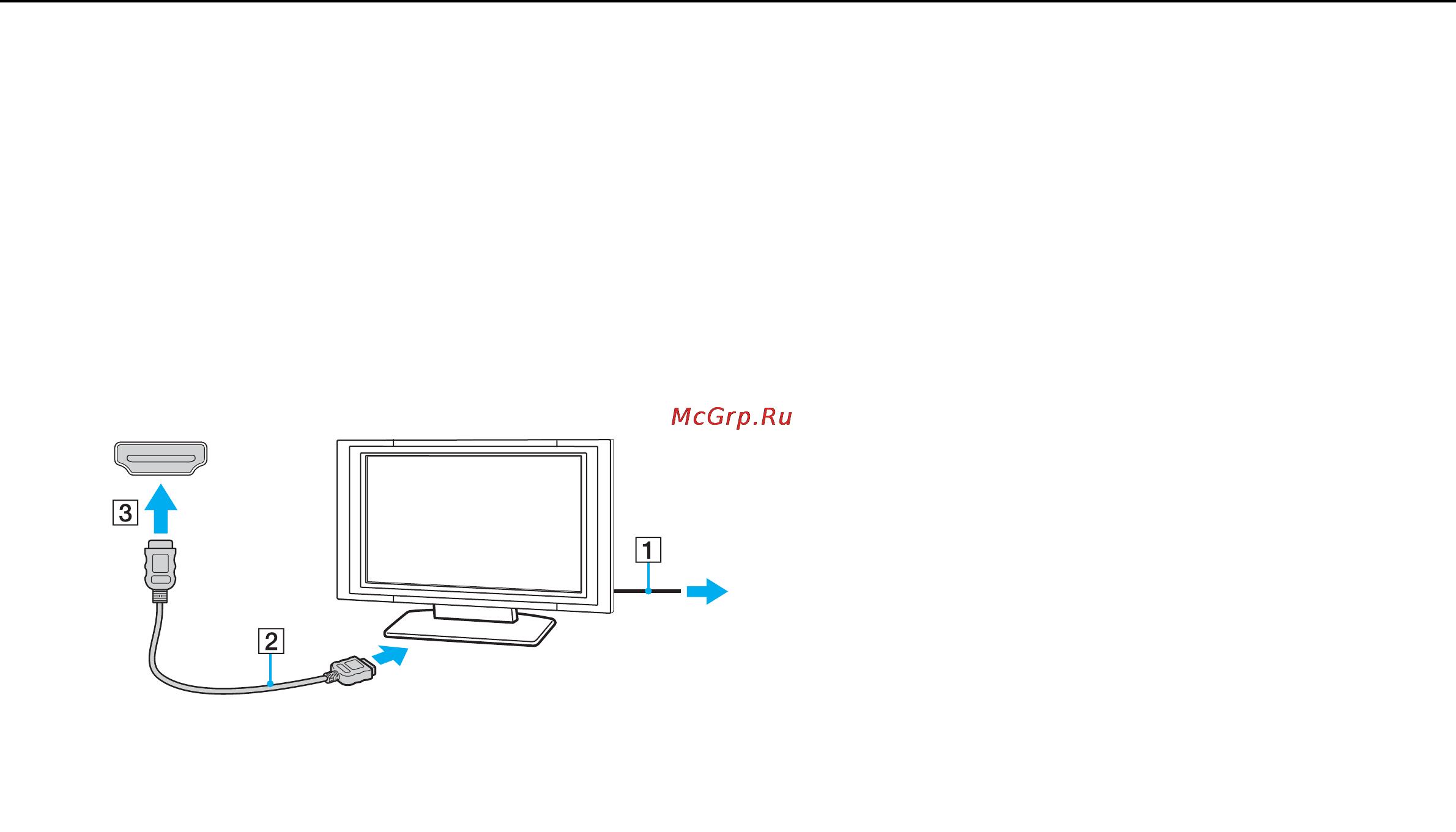 Sony VAIO VPCF24M1R [83/173] Подключение телевизора к входному порту hdmi