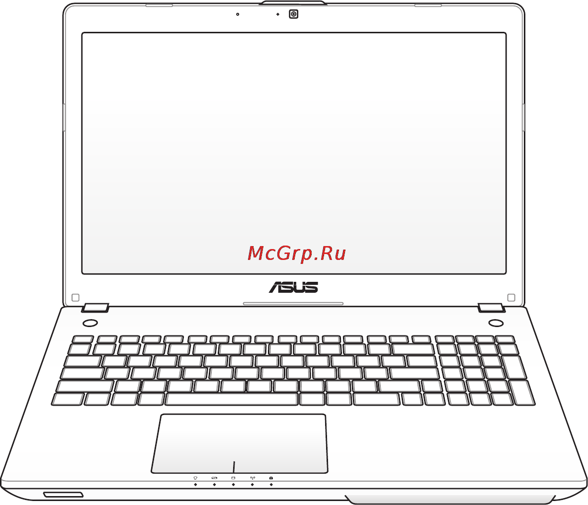 Asus N56JK-XO061H Инструкция по эксплуатации онлайн
