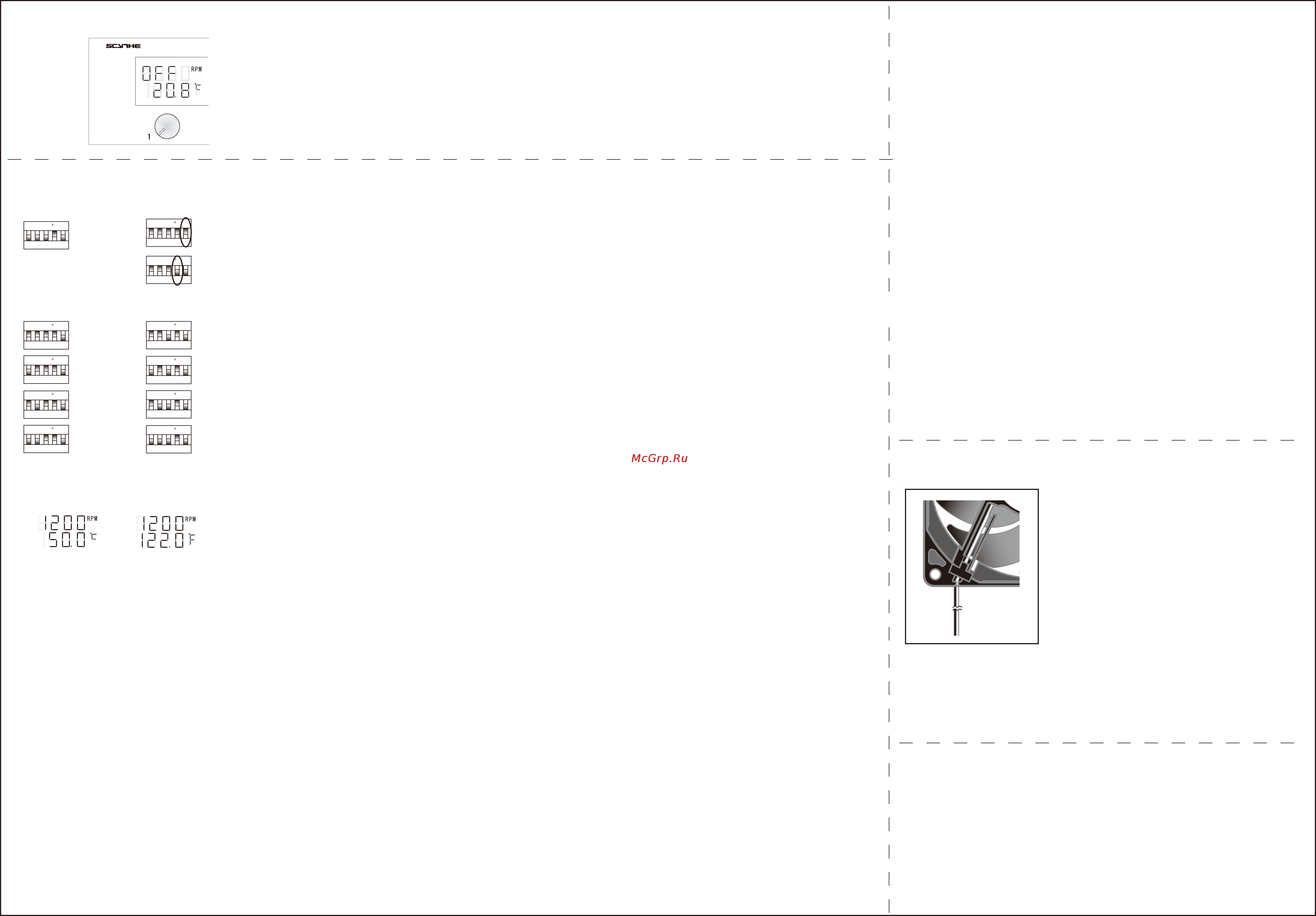 Scythe Kaze Master II [2/2] Km05 bk manual p2 red check