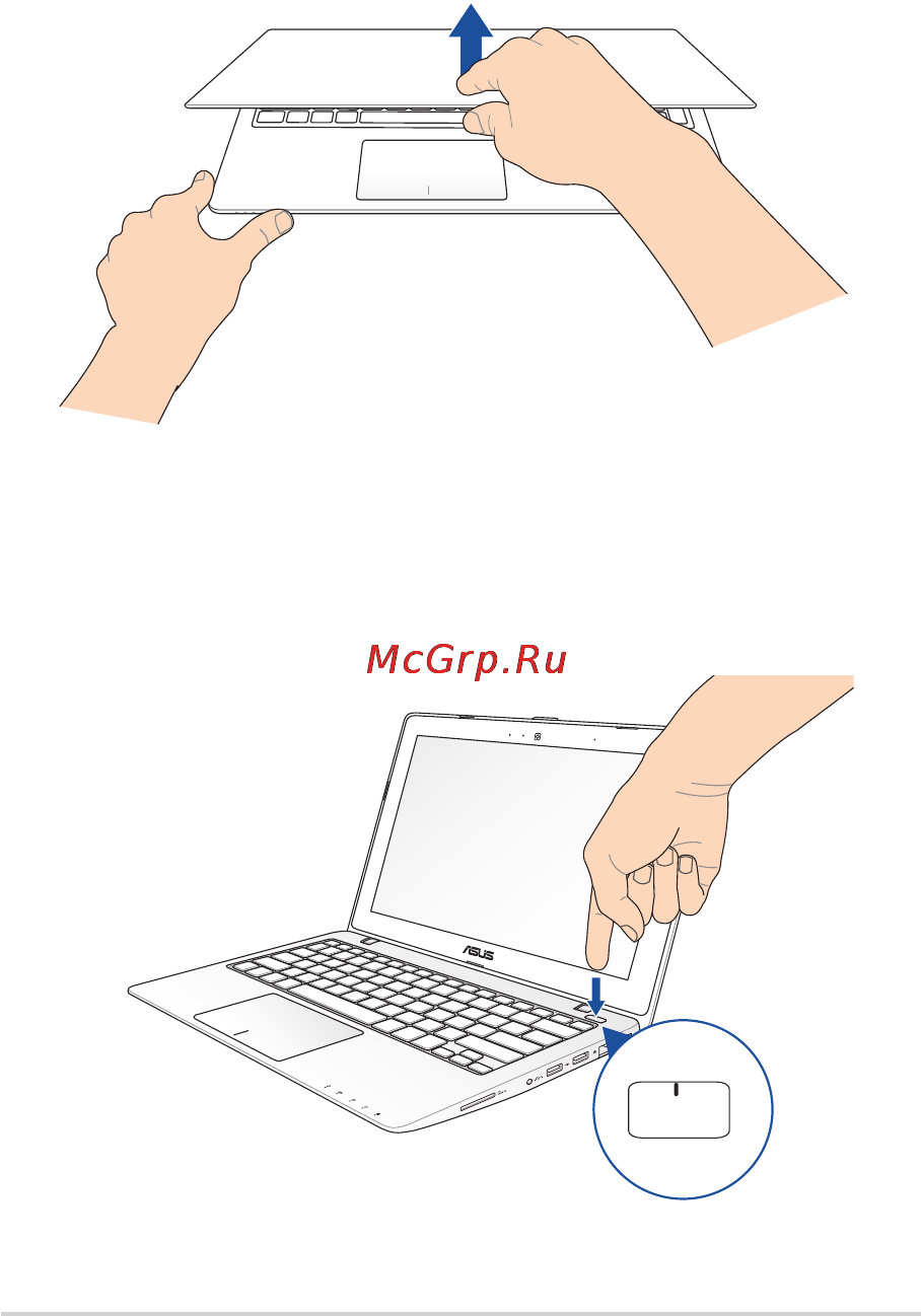 Asus X200MA-CT319H [28/120] Откройте крышку