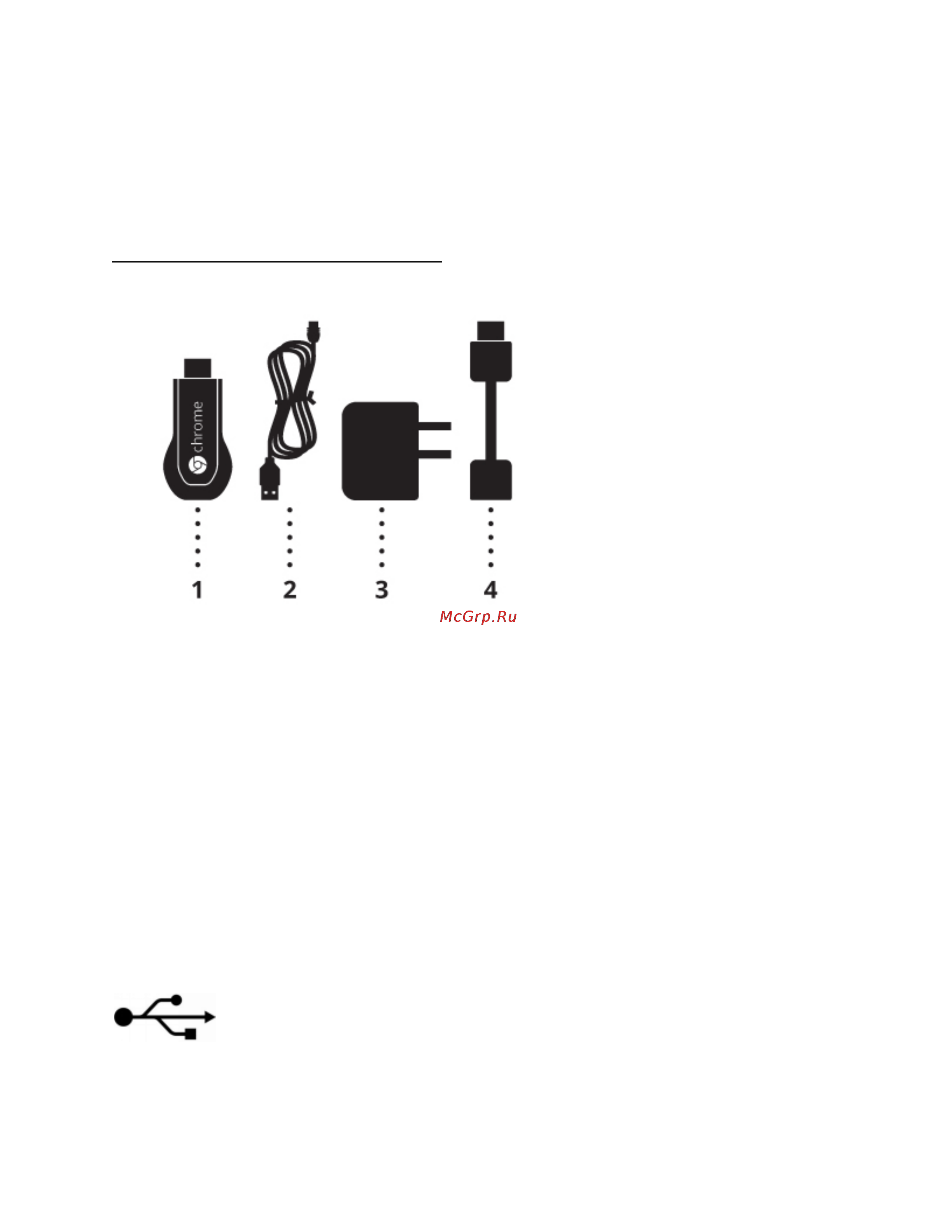 Google Chromecast (H2G2-42) Инструкция по эксплуатации онлайн