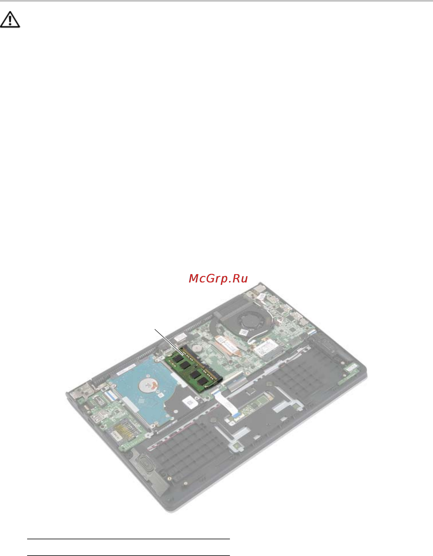 Dell Inspiron 3138-3012 [14/49] Извлечение модуля или модулей памяти