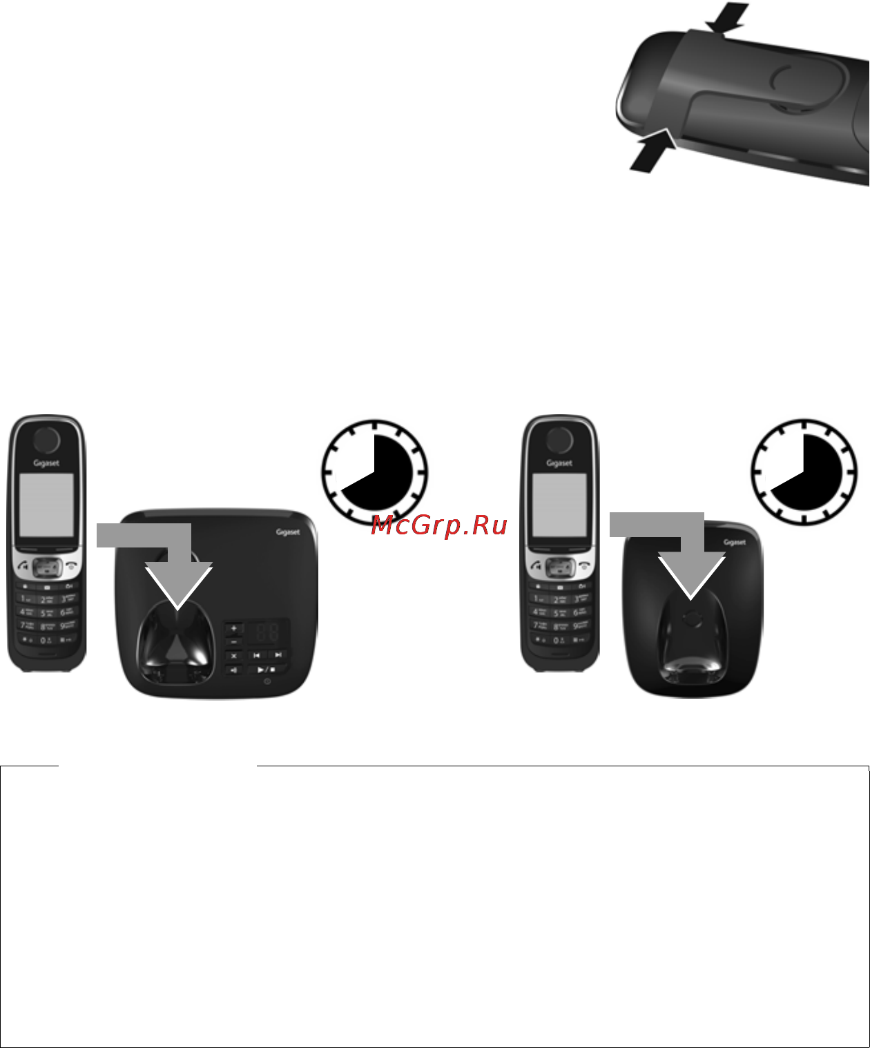 Gigaset C620 A [11/89] Примечания
