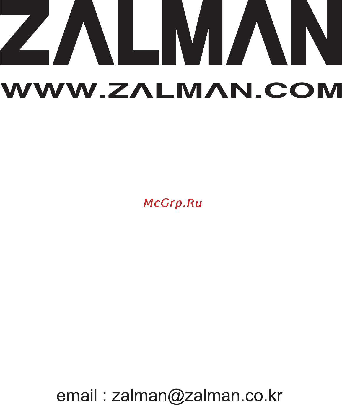 Zalman CNPS8X Optima Инструкция по эксплуатации онлайн [9/9] 104343