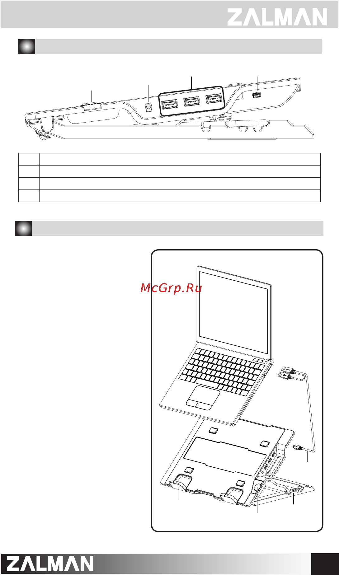Zalman ZM-NS2000 [3/5] 기능설명 포트설명 functions port description