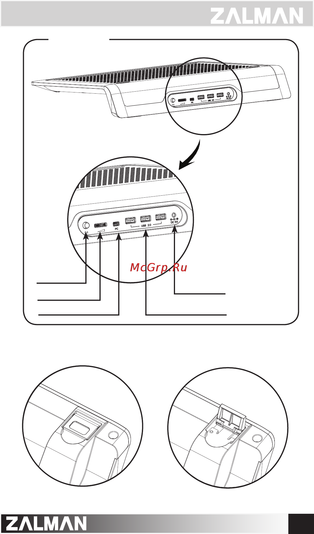 Zalman ZM-NC3000U [4/6] Zm nc3000u