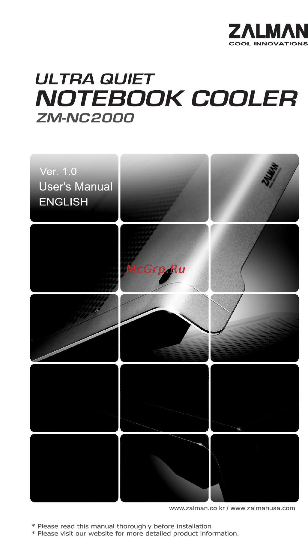 Zalman ZM-NC2000 Инструкция по эксплуатации онлайн
