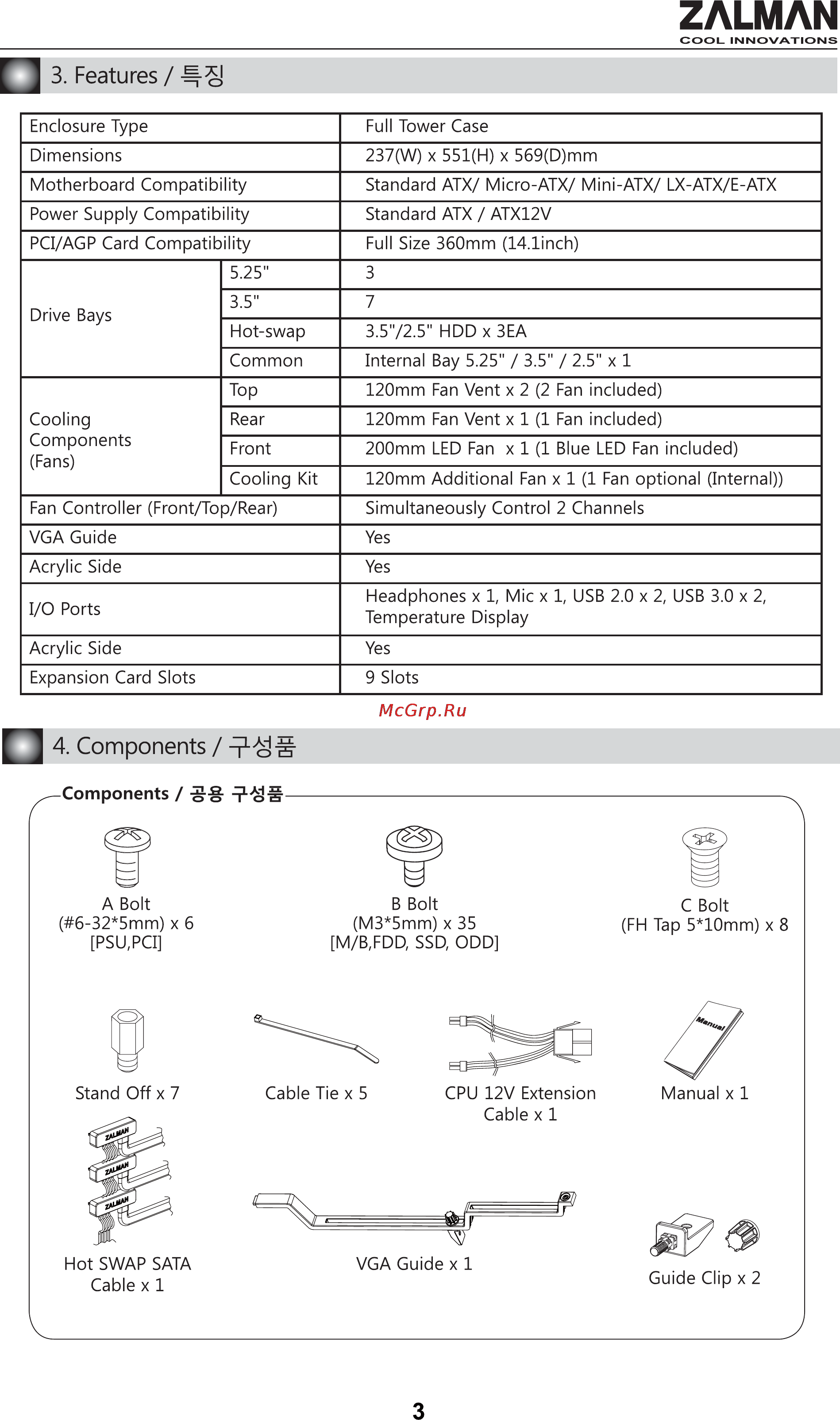 Zalman H1 [3/17] Zalman