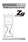 Zalman Z9 Plus Инструкция по эксплуатации