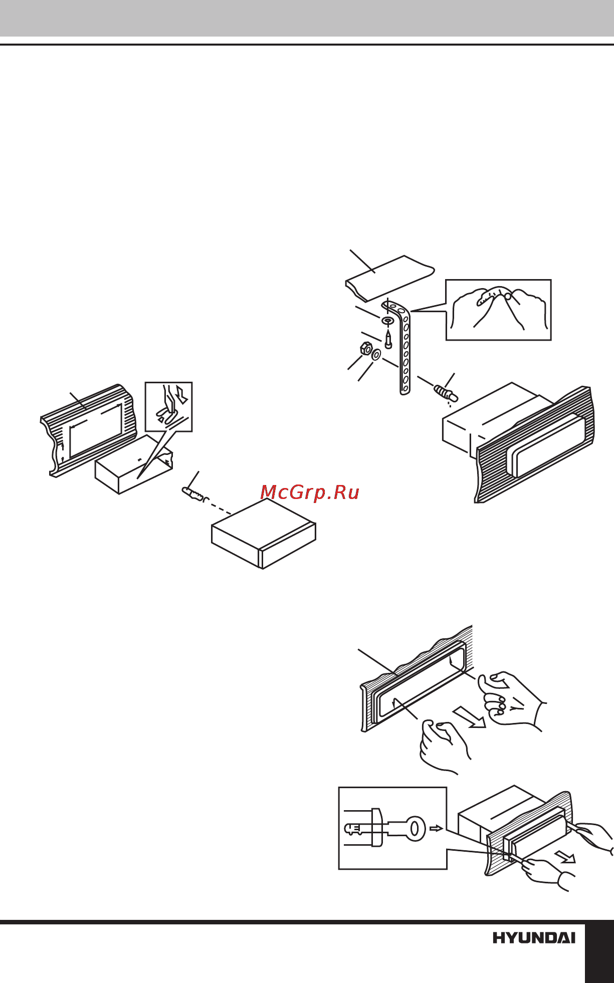 HYUNDAI ELECTRONICS H-CCR8102 [5/13] Установка подключение