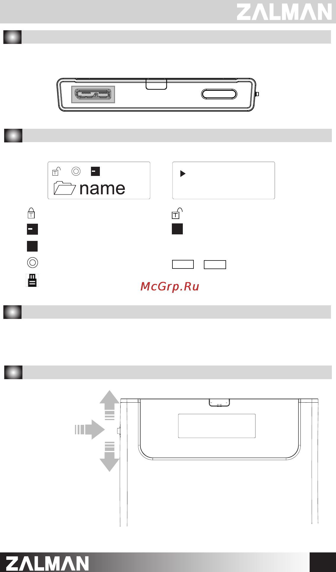 Zalman ZM-VE300 [4/8] Connecting to pc