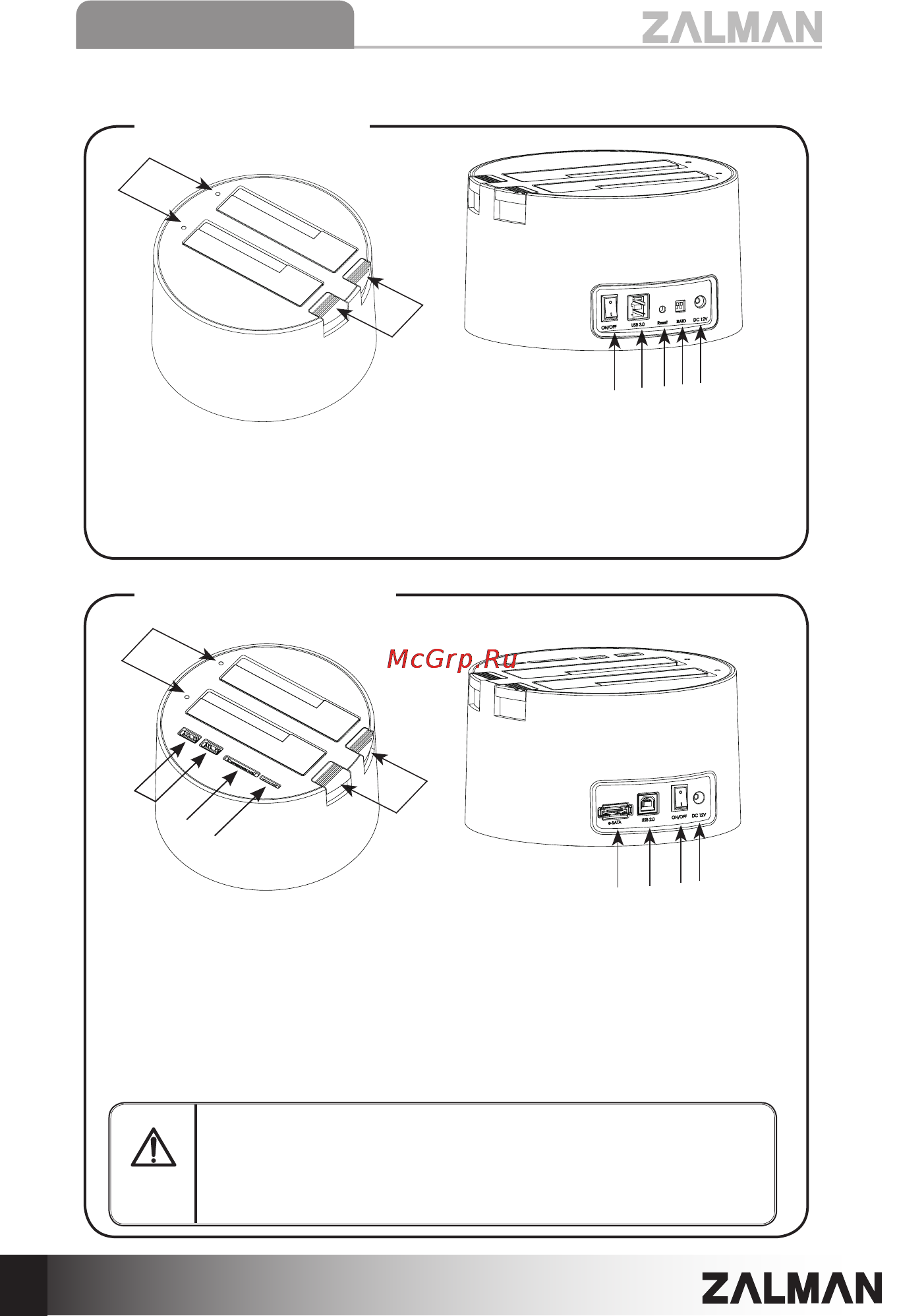 Zalman ZM-MH200 U3 [6/14] 4 component functions