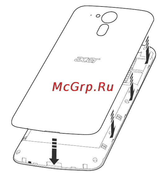 Acer Liquid E700 (E39 HM.HF9EE.003) [9/90] Блокировка sim карты