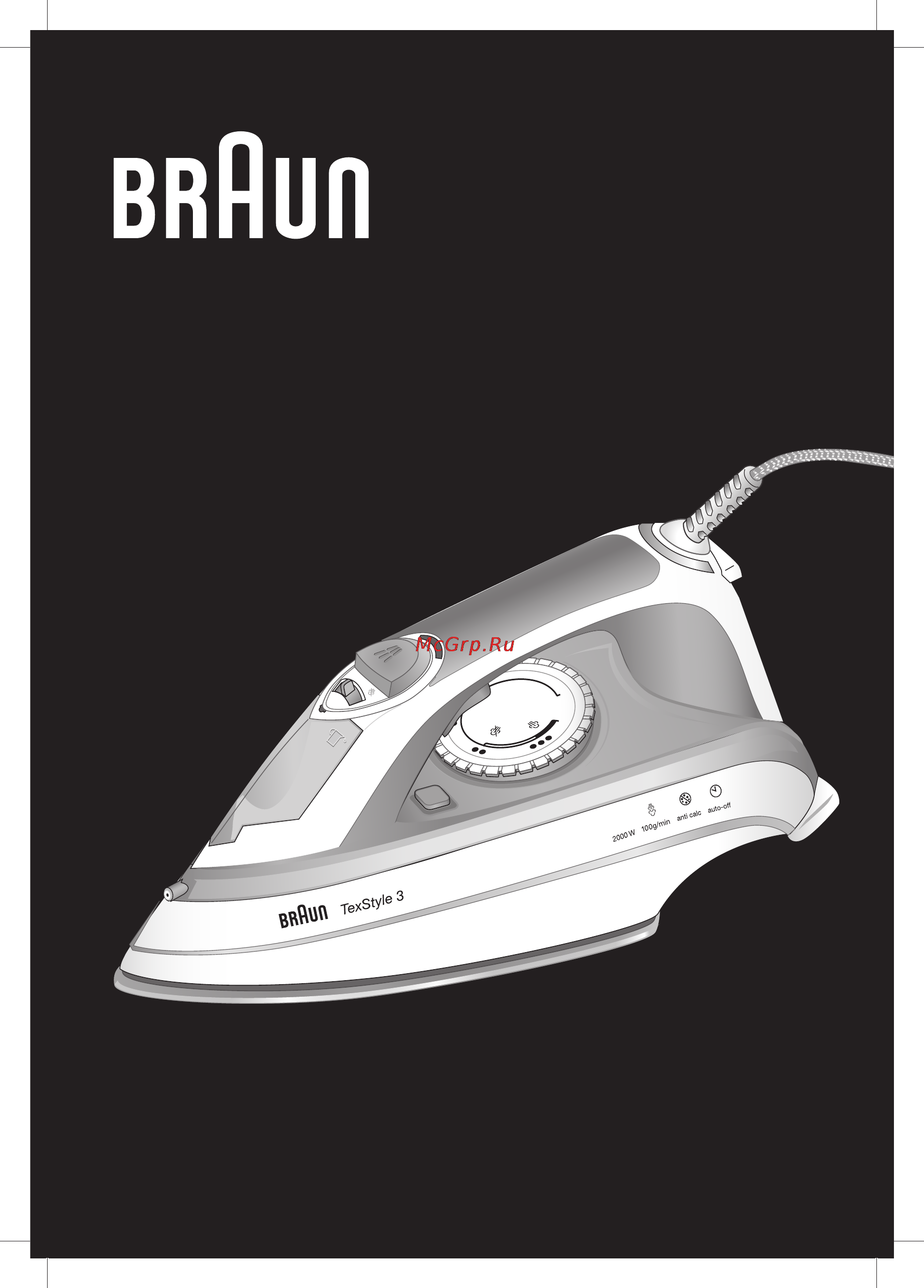 Braun TS 355 A Инструкция по эксплуатации онлайн