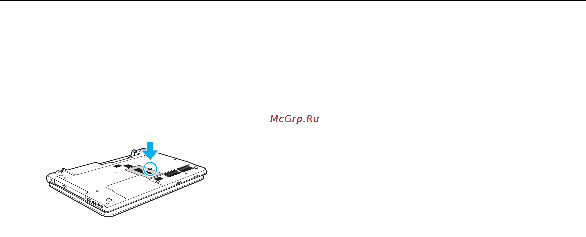 Sony VAIO VPCCB4Z1E [103/168] Процедура замены или установки модуля памяти